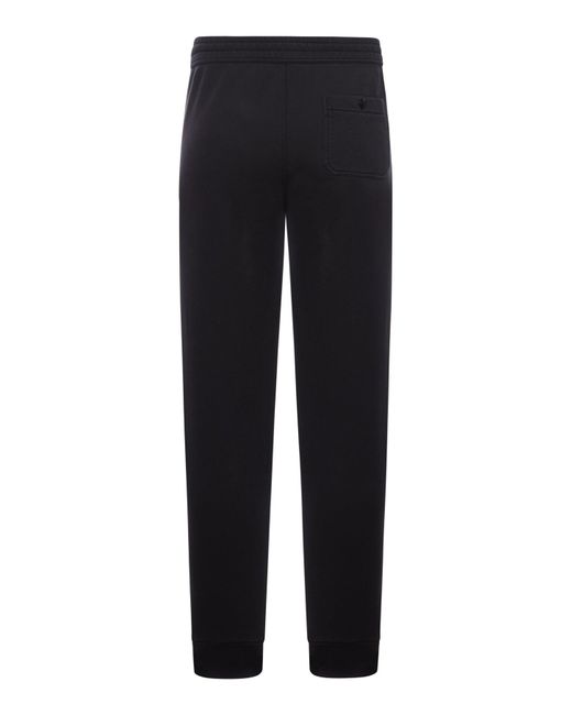Pantaloni in felpa di cotone di Tom Ford in Black da Uomo