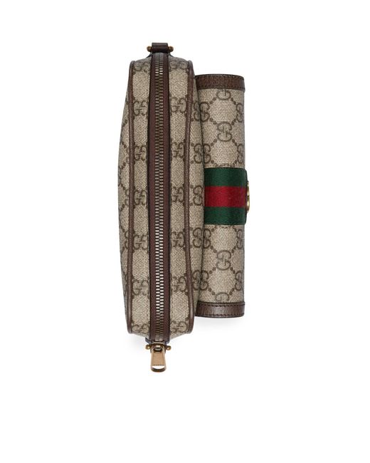 Gucci Brown Ophidia Mini Bag Gg for men