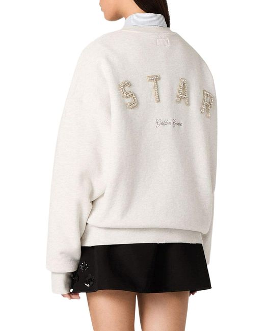 Golden Goose Deluxe Brand White Deluxe Brand Star Sweatshirt