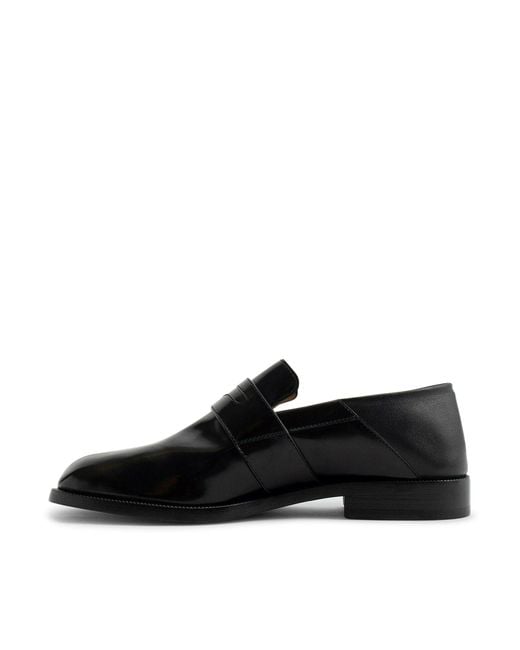 Maison Margiela Black Tabi Loafers for men
