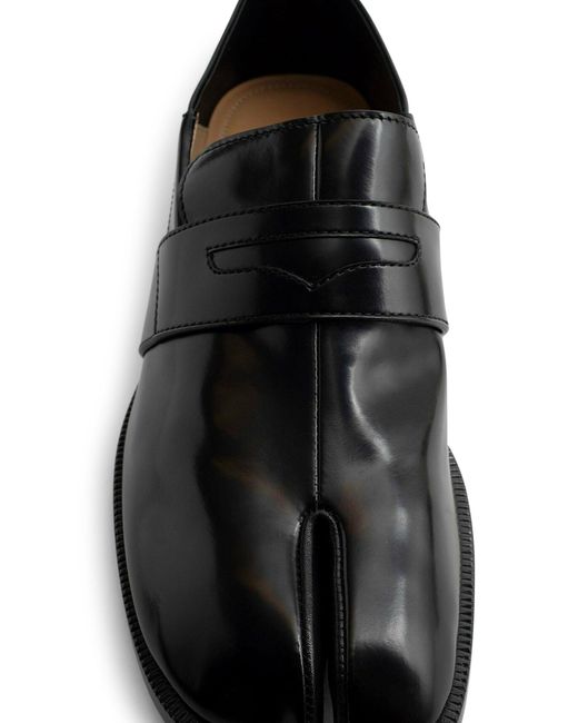 Maison Margiela Black Tabi Loafers for men