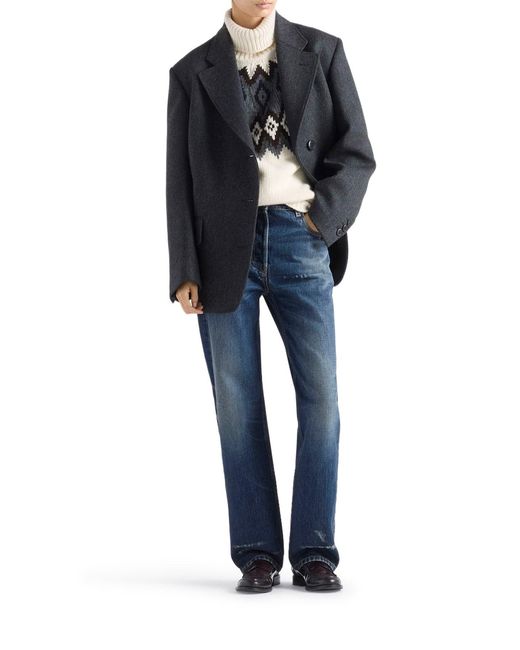 Prada Blue Vintage Wash Jeans
