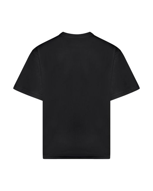 T-shirt con ricamo di Sacai in Black da Uomo