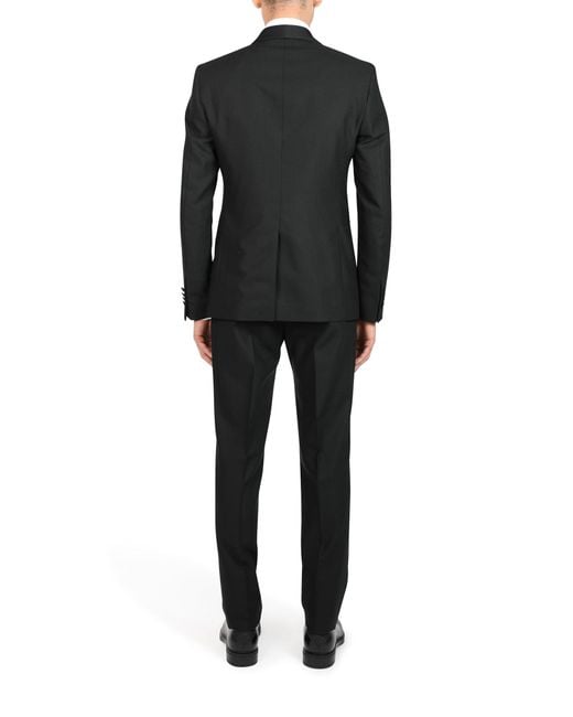Tagliatore Black Abito Con Gilet for men