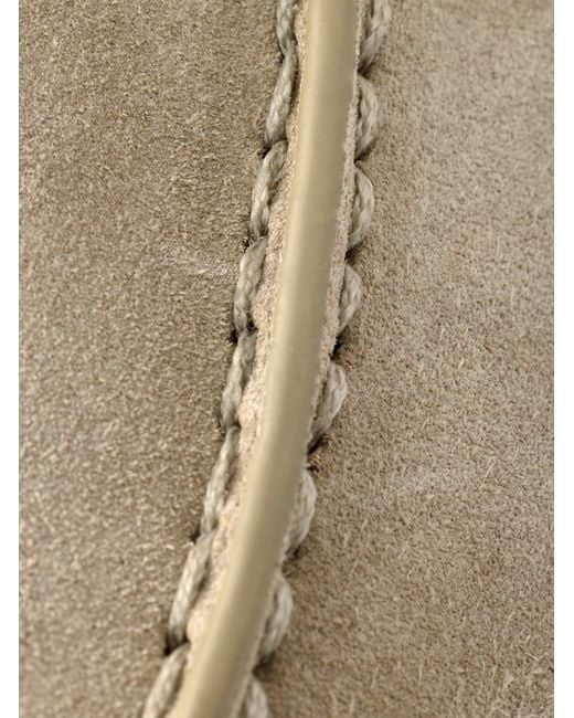 Prada White Suede Loafers for men