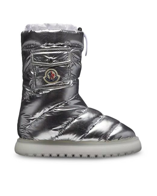 Moncler Black Gaia Pocket Mid Snow Boots