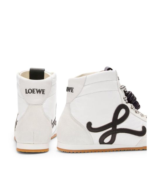 Loewe White Ballet Runner 2.0 High Sneaker