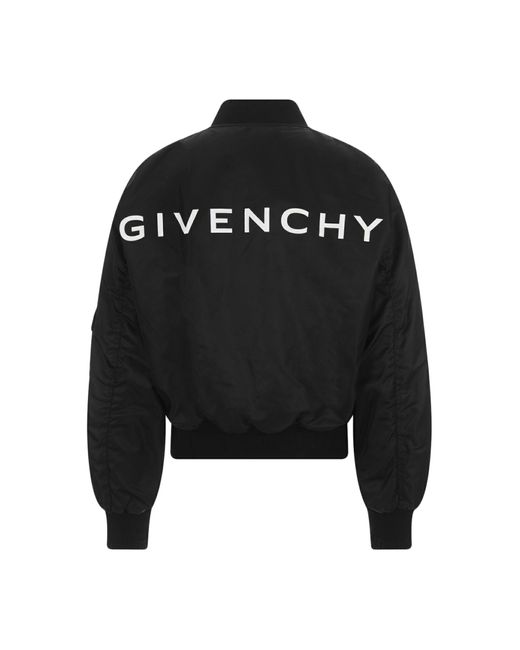 Givenchy Black Bomber Jackets