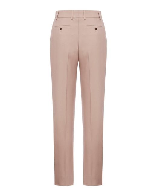 Gucci Natural Trousers With Bit Label