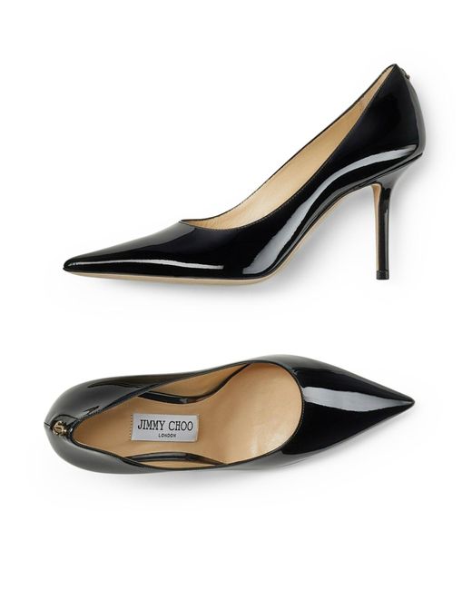 Jimmy Choo Black Decolletes Shoes
