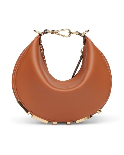 Fendi Graphy Mini in Brown Lyst