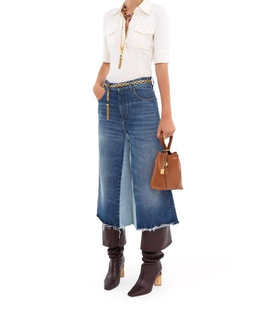 Chloé Brown Chloã Spin Small Tote Bag