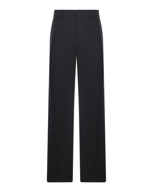 Pantalone sartoriale in tricotina di lana di AMI in Blue da Uomo