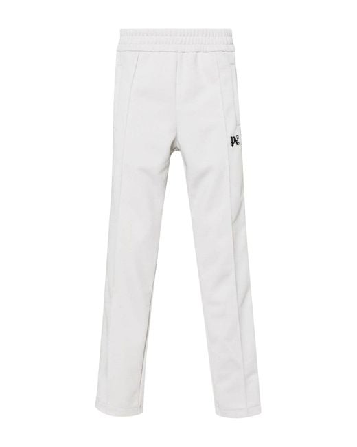 Palm Angels White Track Pant for men