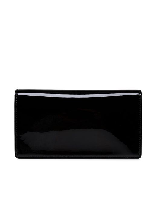Christian Louboutin Black Bettina Patent Calfskin Clutch