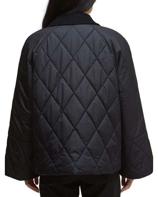 Barbour Black Martha Quilted Jacket