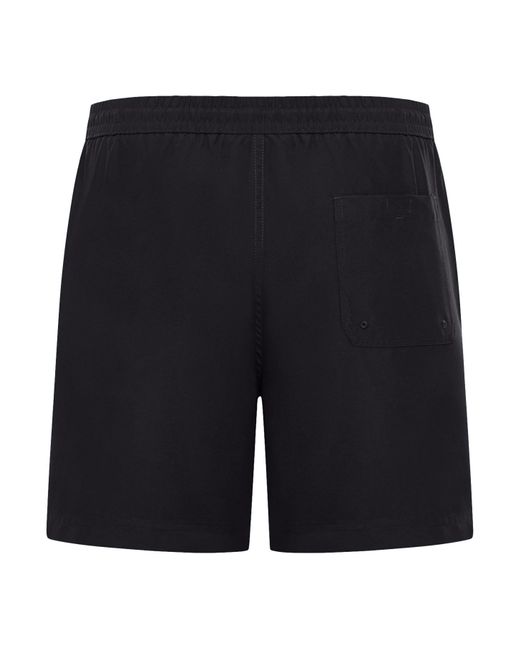 Carhartt Black Swimsuit With Embroidery for men