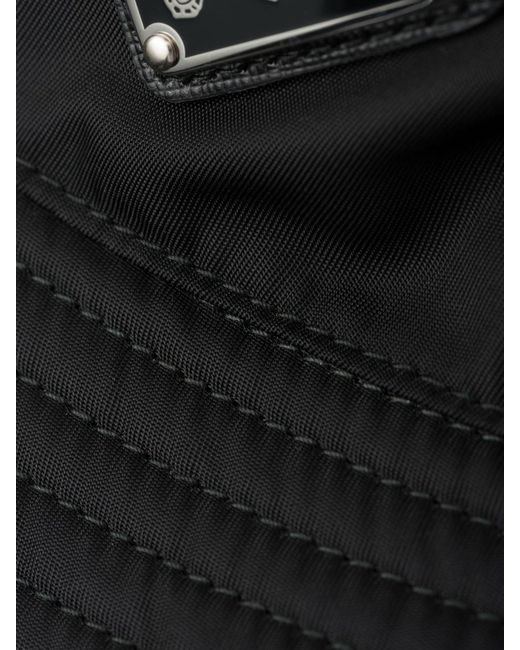 Prada Black Re-Nylon Textil Hat for men