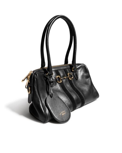 Gucci Black Medium-Sized Barrel Bag