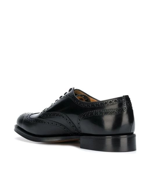 Church's Black Derbies Shoes for men