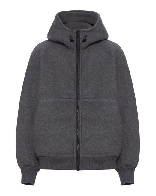 Canada Goose Gray Chilliwack Fleece Bomber for men