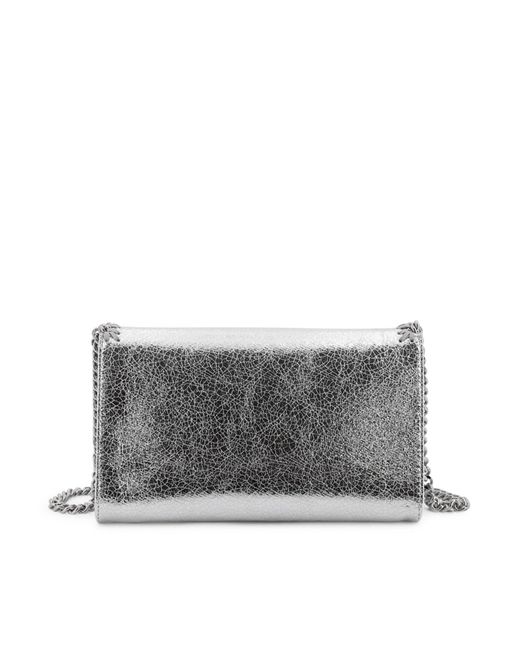 Stella McCartney Gray Falabella Fabric Shoulder Bag