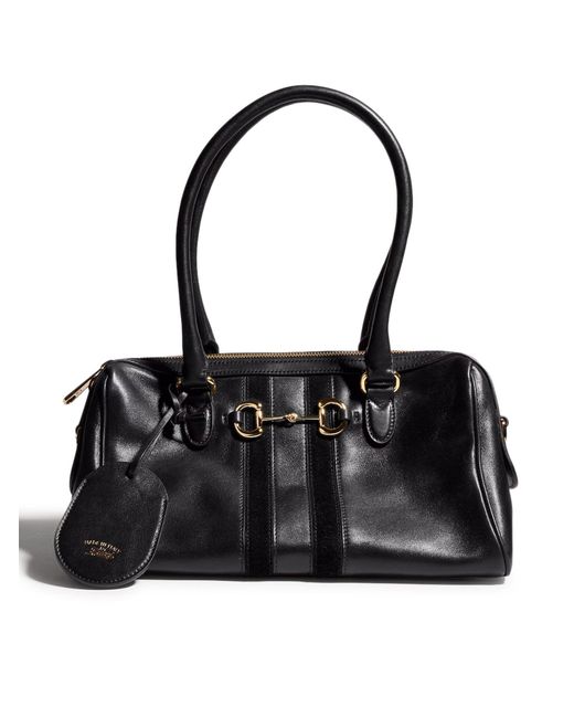 Gucci Black Medium-Sized Barrel Bag