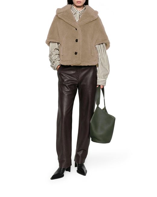 Max Mara Natural Corvino 4 Teddy Short Coat