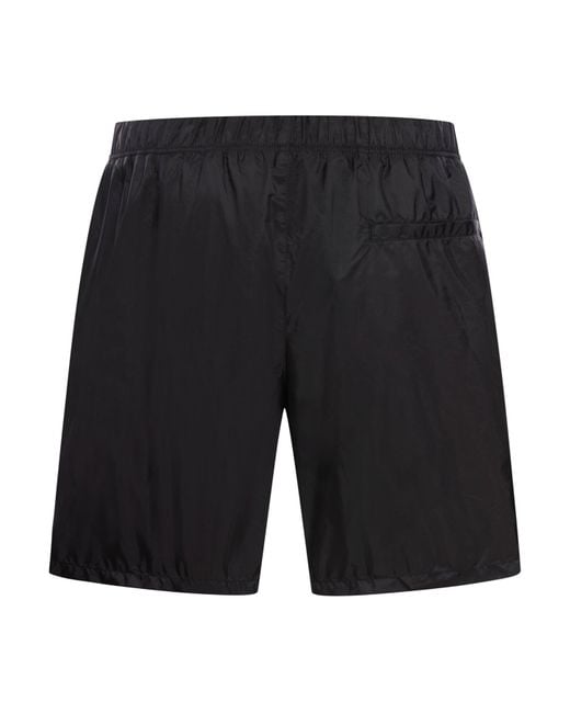 Prada Swimwear Re-nylon in Black for Men | Lyst