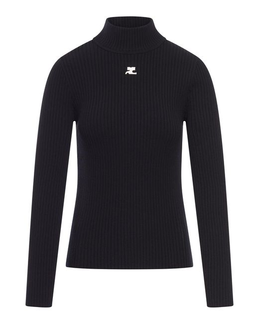 Courreges Black Sweaters