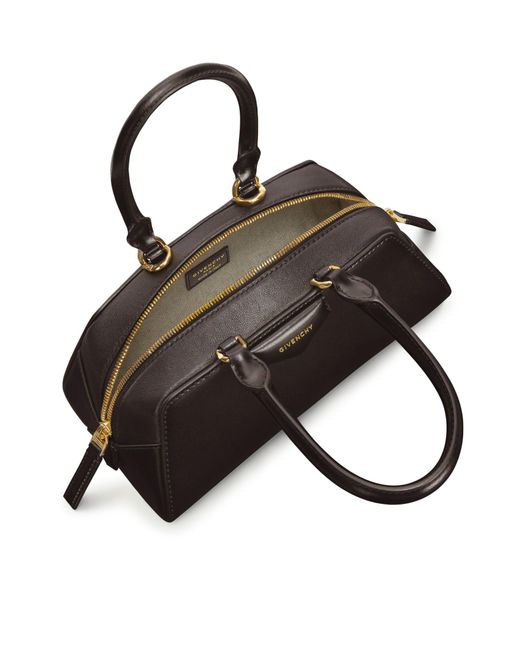 Givenchy Black Antigona East-West Mini Leather Box Bag