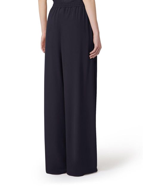 Max Mara Blue Wide Trousers