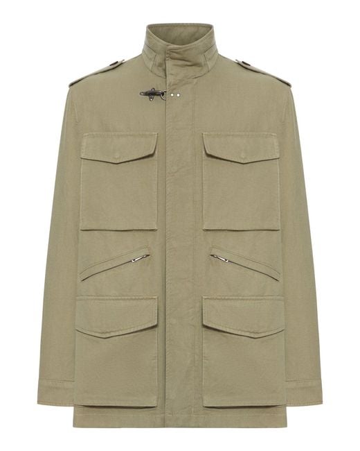 Fay Green Explorer Field Jacket for men