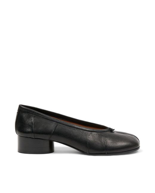 Maison Margiela Black Tabi Ballerina New