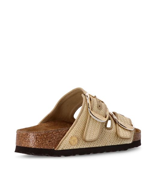 Birkenstock White Arizona Big Buckle