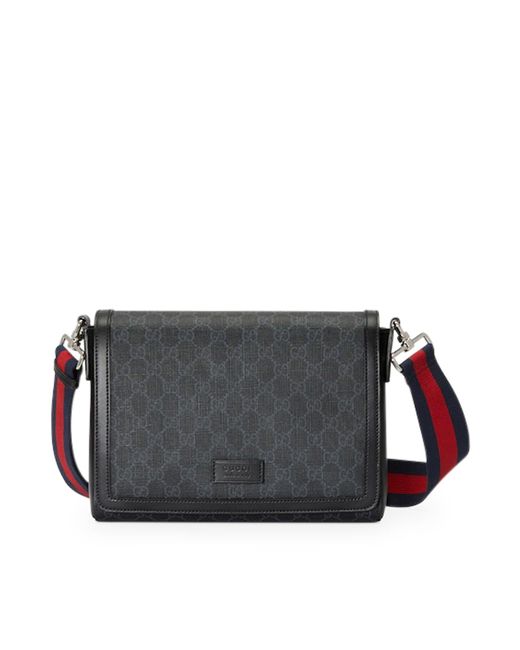 Gucci gg Crossbody Bag in Gray for Men Lyst