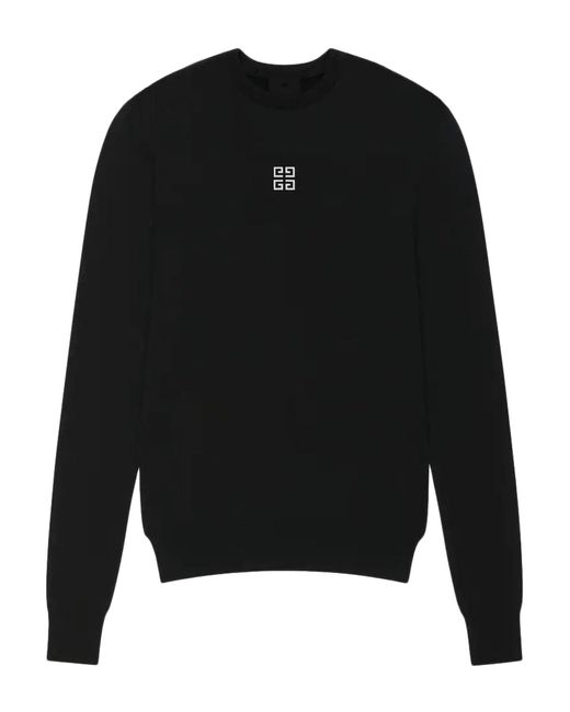 Givenchy Black Round Neck Sweater