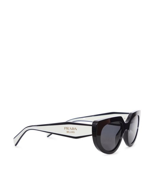 Prada Black Sunglasses With Logo
