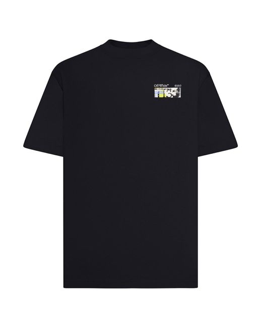 Off-White c/o Virgil Abloh Black Industrial Arrow T-Shirt for men