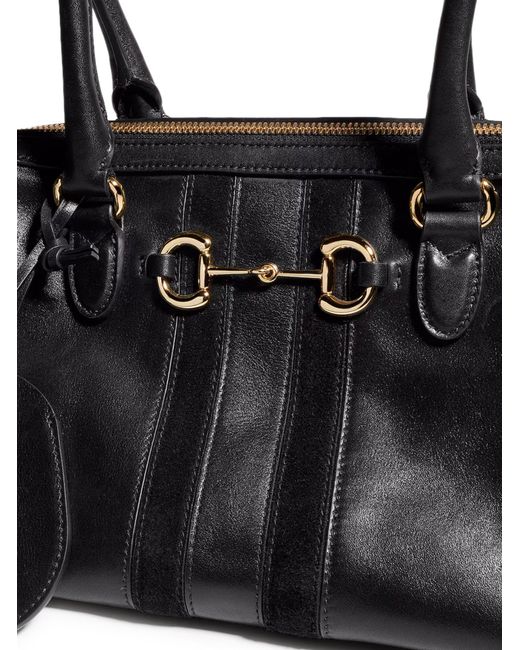 Gucci Black Medium-Sized Barrel Bag
