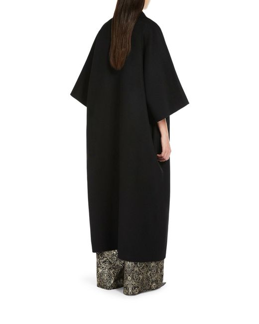 Max Mara Black Single Breasted Coat