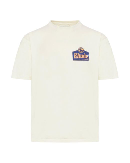 T-shirt grand cru di Rhude in White da Uomo