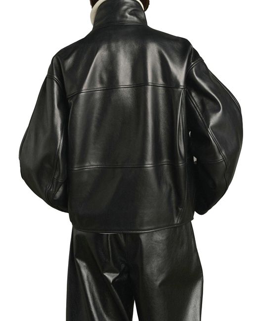 Soeur Black Gamma Leather Jacket