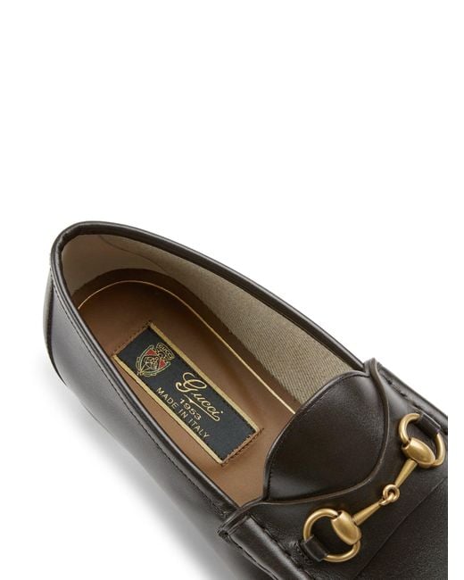 Mocassino horsebit 1953 di Gucci in Brown da Uomo