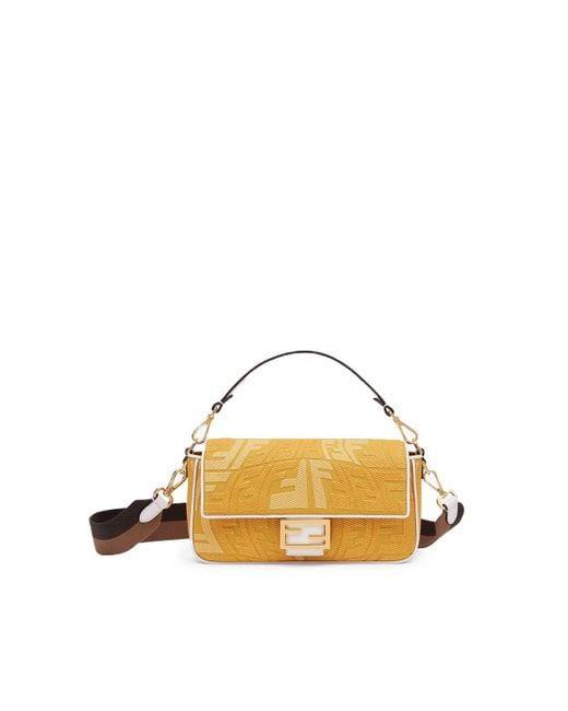 Fendi deals embroidered baguette