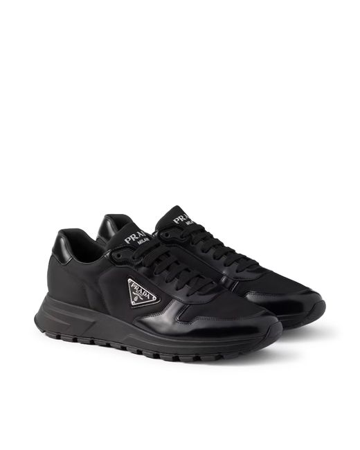 Prada Black Prax 01 Sneakers for men