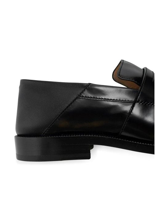 Maison Margiela Black Tabi Loafers for men