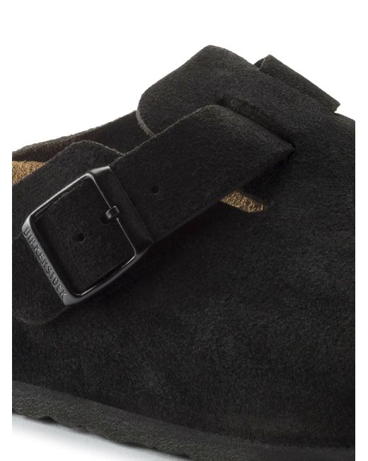 Birkenstock Black Boston Soft Footboard