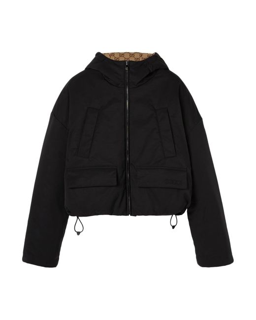 Bomber reversibile in poliestere di Gucci in Black