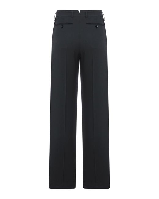 Pantalone sartoriale in tricotina di lana di AMI in Blue da Uomo